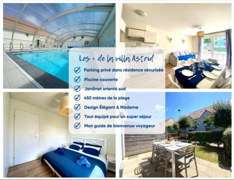 La Villa Astrid - 2 Chambres - Piscine - Mer - Parking Le Crotoy Exterior photo